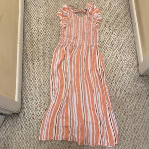 A New Day smocked midi dress